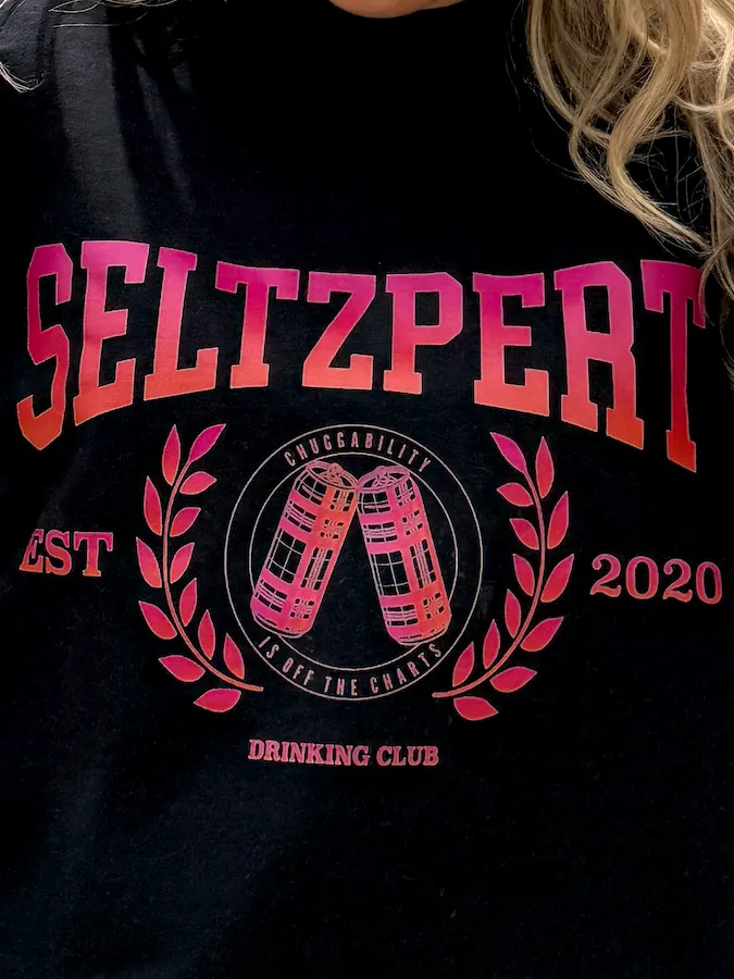 Seltzpert Drinking Club Tequila Sunrise Crewneck product image (2)