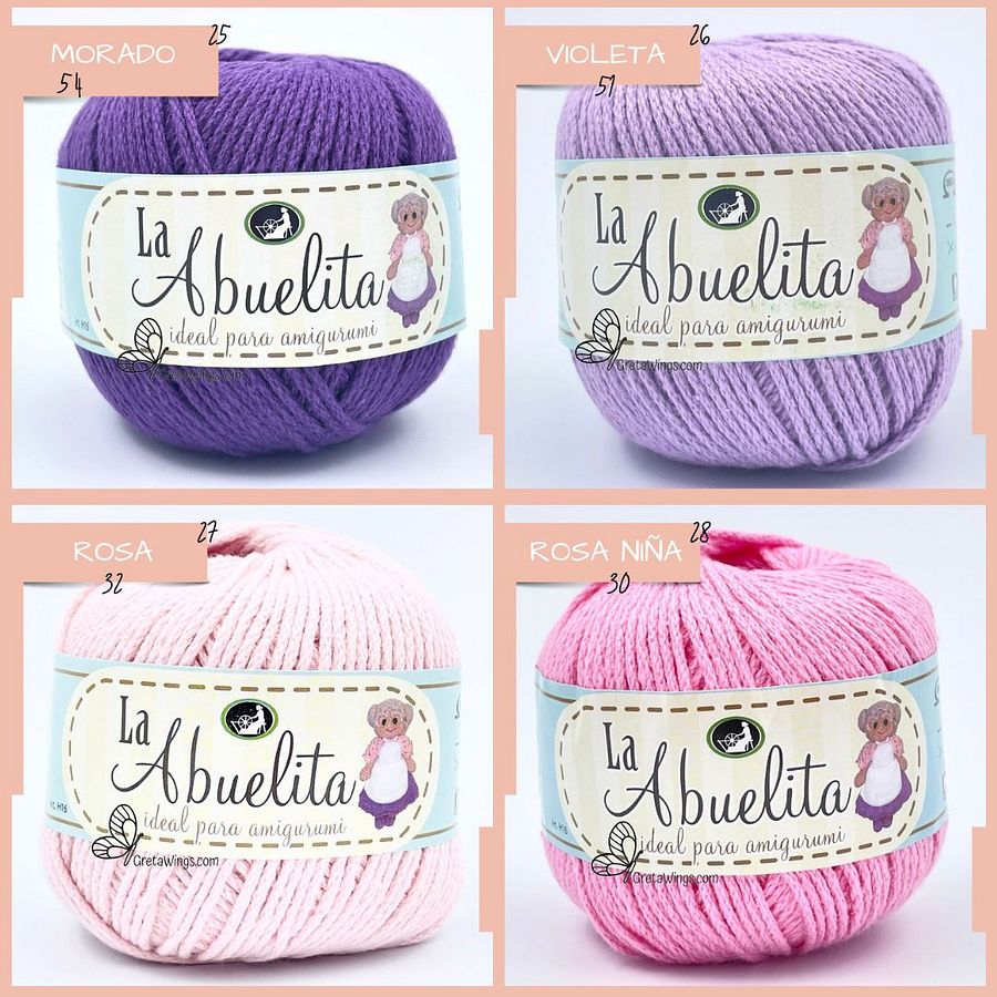 LA ABUELITA – 50g (120yds) 100% Cotton Yarn | Perfect for Amigurumi product image (7)