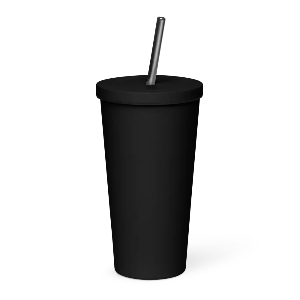 Insulated Tumbler with a Straw product image (2)