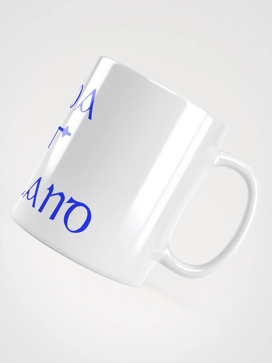 Scotland/Alba Scholastic style Ogham White Glossy Mug product image (5)