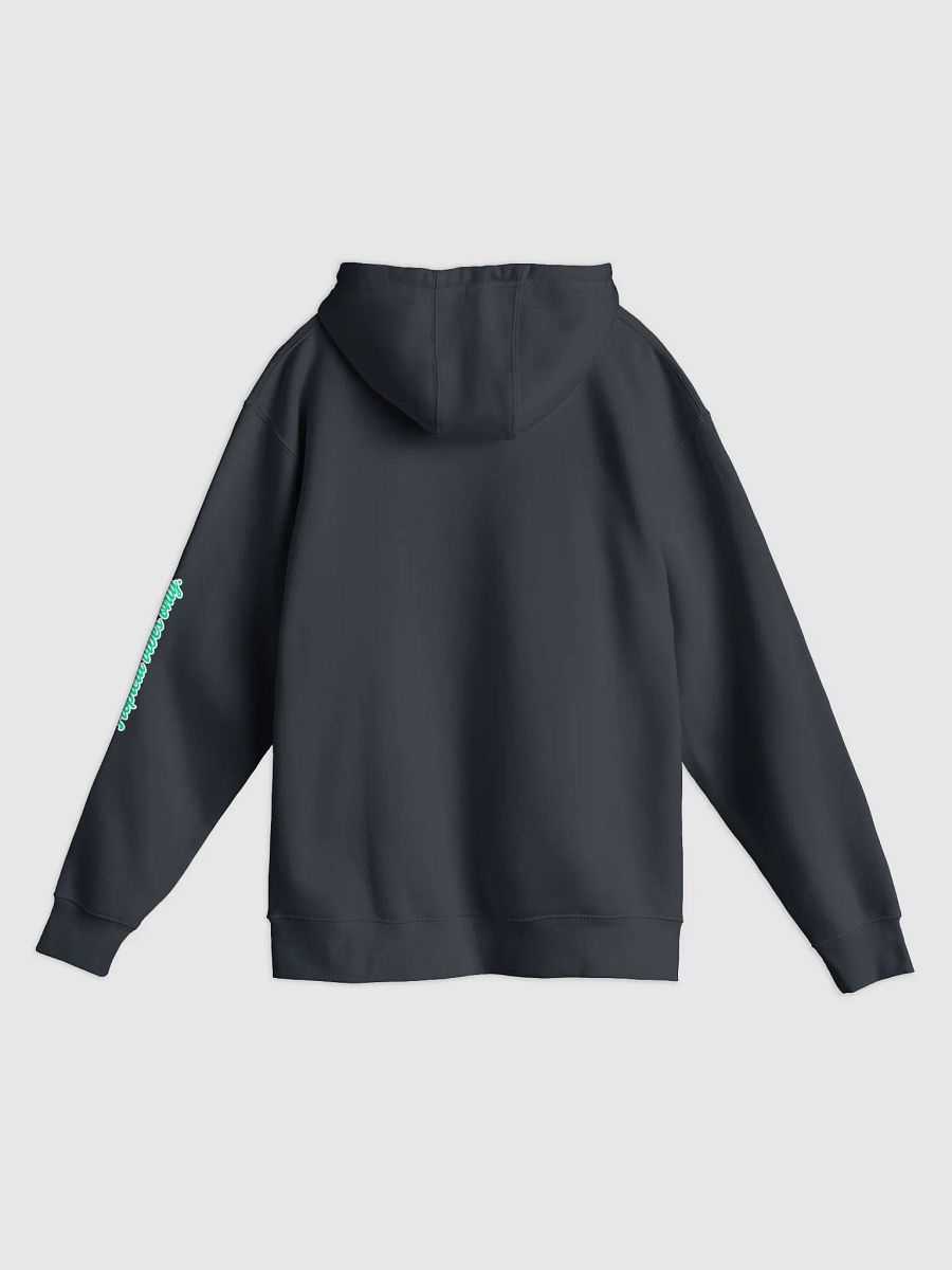Tropical Vibes Only Premium Hoodie | AI Design bougainvillea flower mandala motif product image (3)