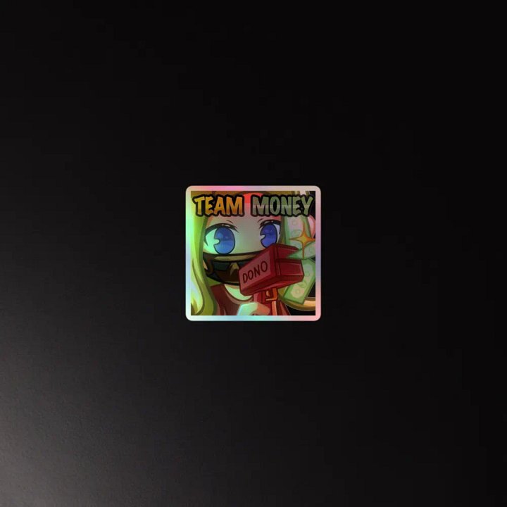 TGSR Team Money Holographic Sticker Set product image (2)