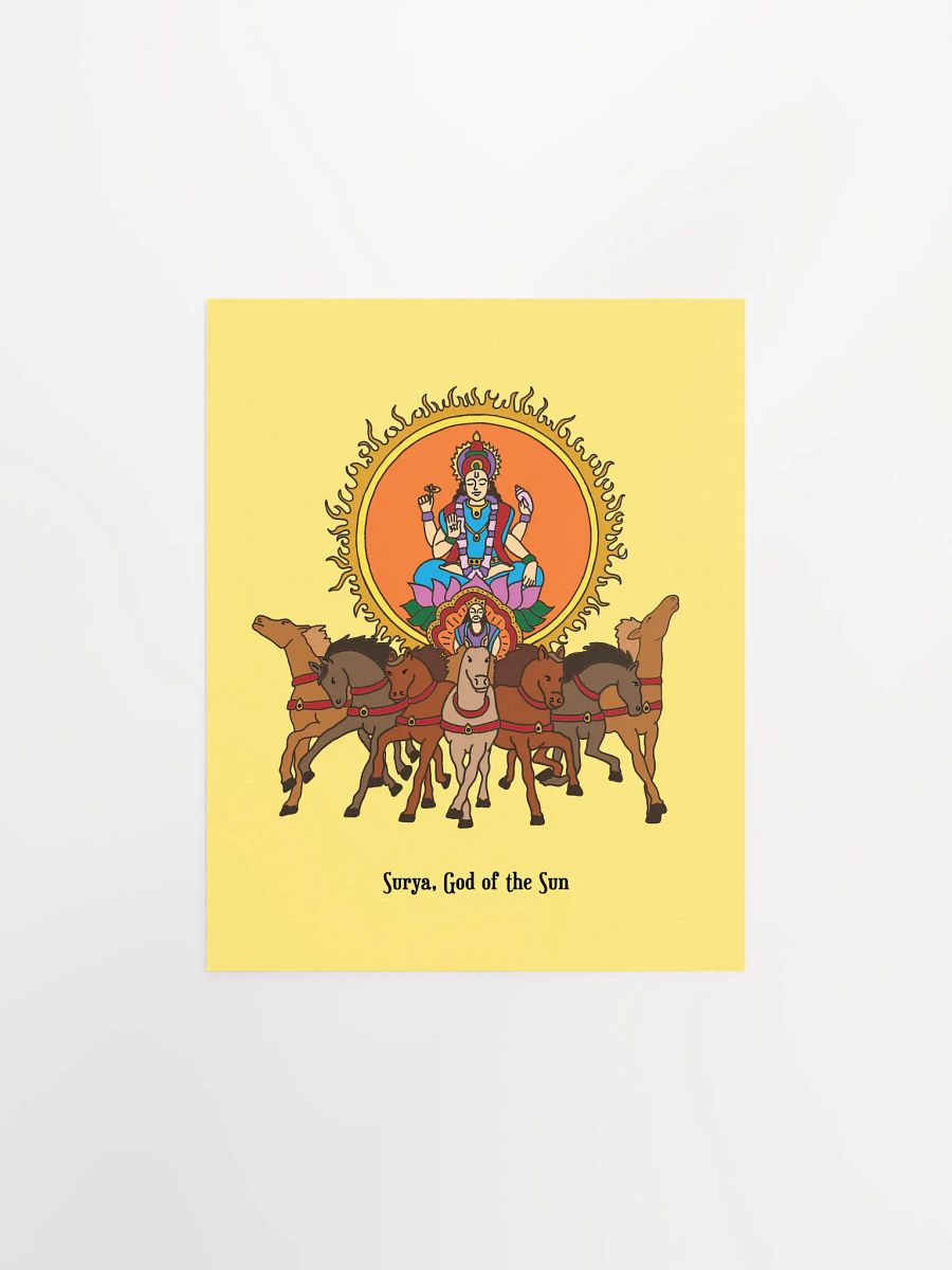 Surya Sun God 8x10 Print product image (1)