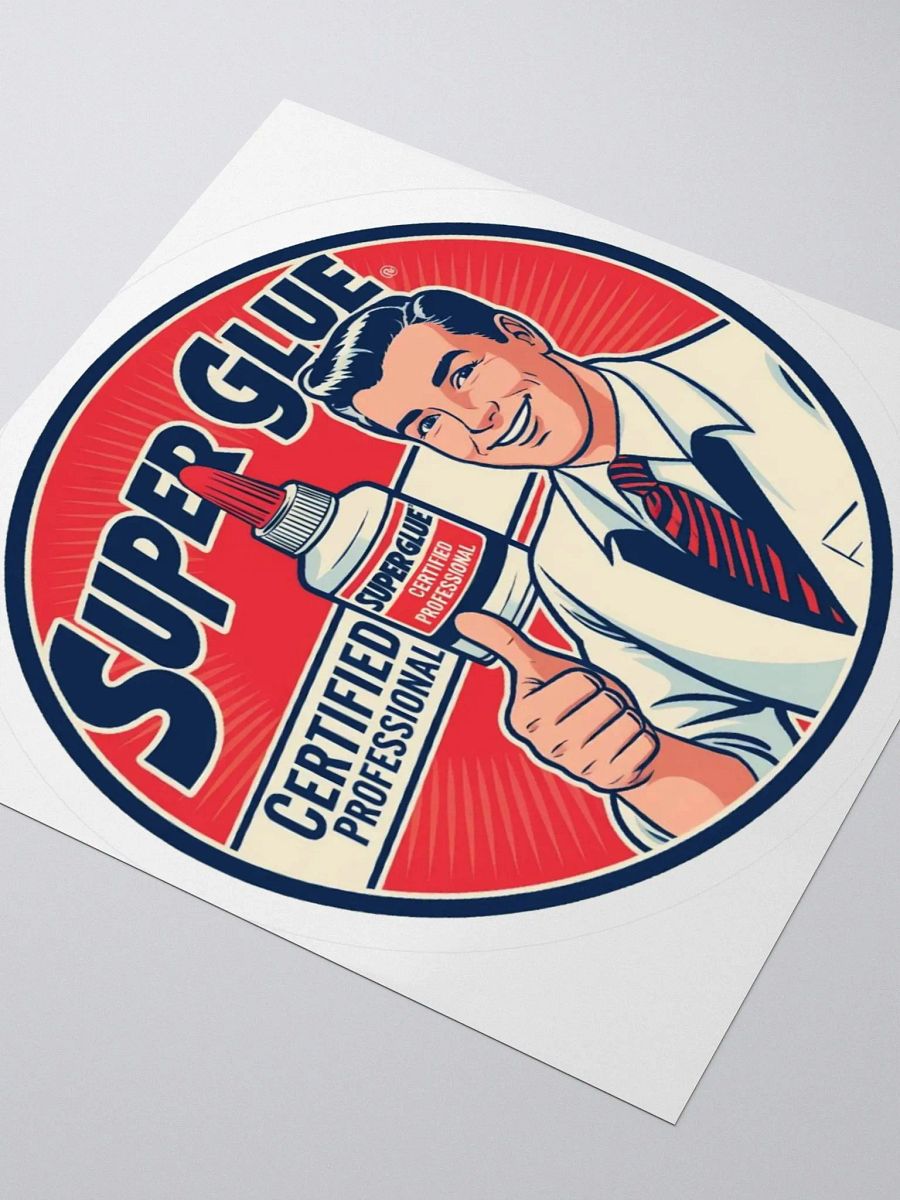 Super Glue Certified Professional Sticker product image (3)