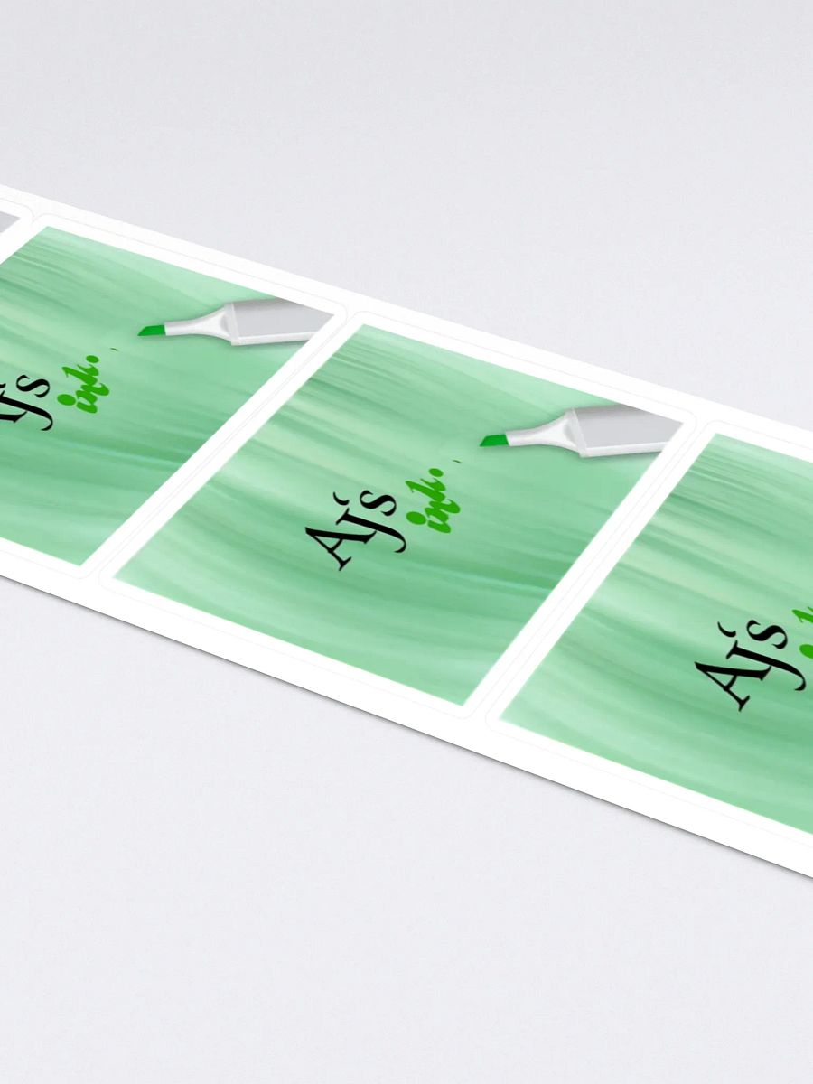 AJ's Ink Kiss Cut Stickers (Set of 5) product image (4)