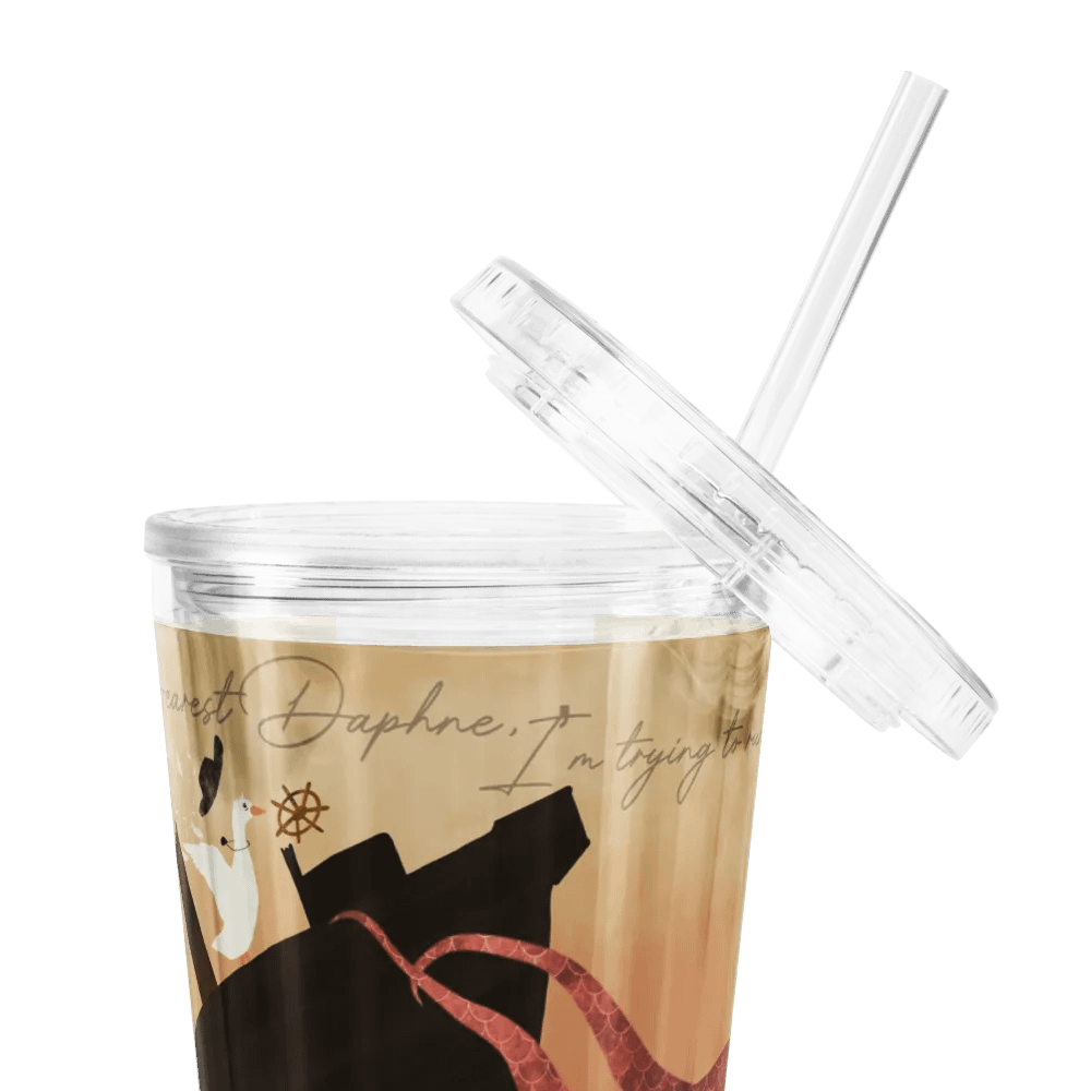 Running A Tight Shipwreck Clear Tumbler product image (5)