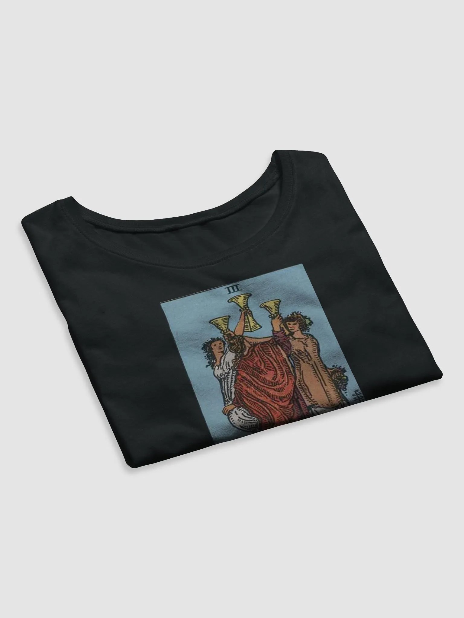 Girls' Night Tarot 3 of Cups - Crop Top product image (14)