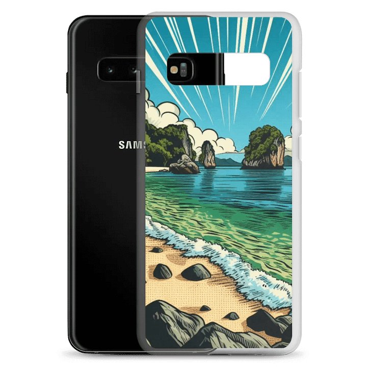 Tropical Paradise Samsung® Clear Case | Ai Design product image (20)