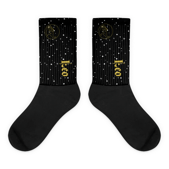Starry Leo Sublimated Socks product image (1)