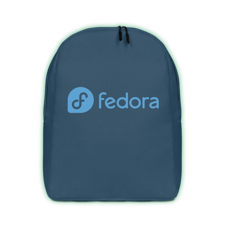 Backpack with Fedora Logo product image (1)