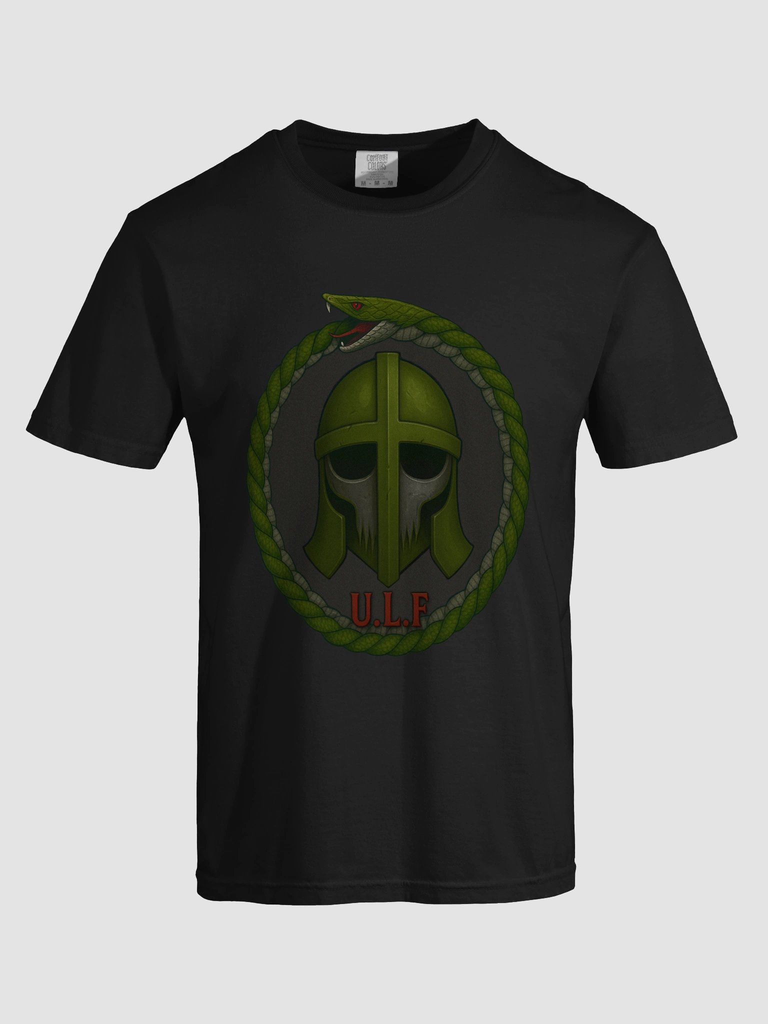 Ulfmyr Warrior Crest Green T-Shirt product image (5)