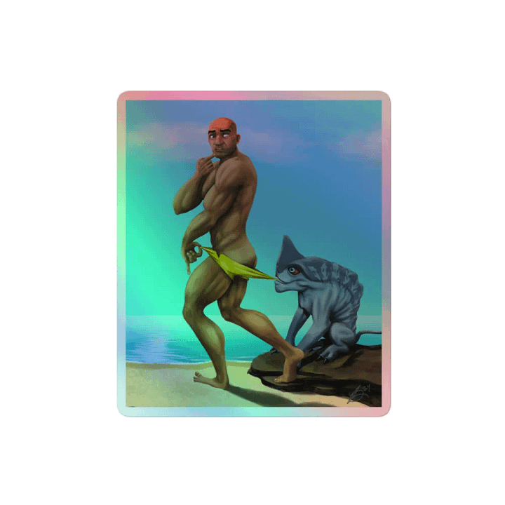 Beach Wrecker Holo Sticker product image (2)