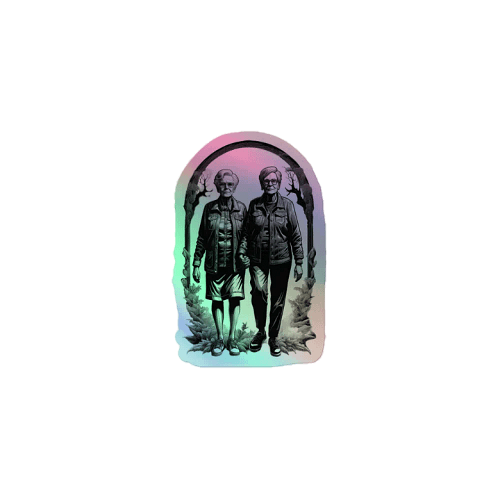 Halowed Grammies LGBTQ+ Holo Sticker product image (1)