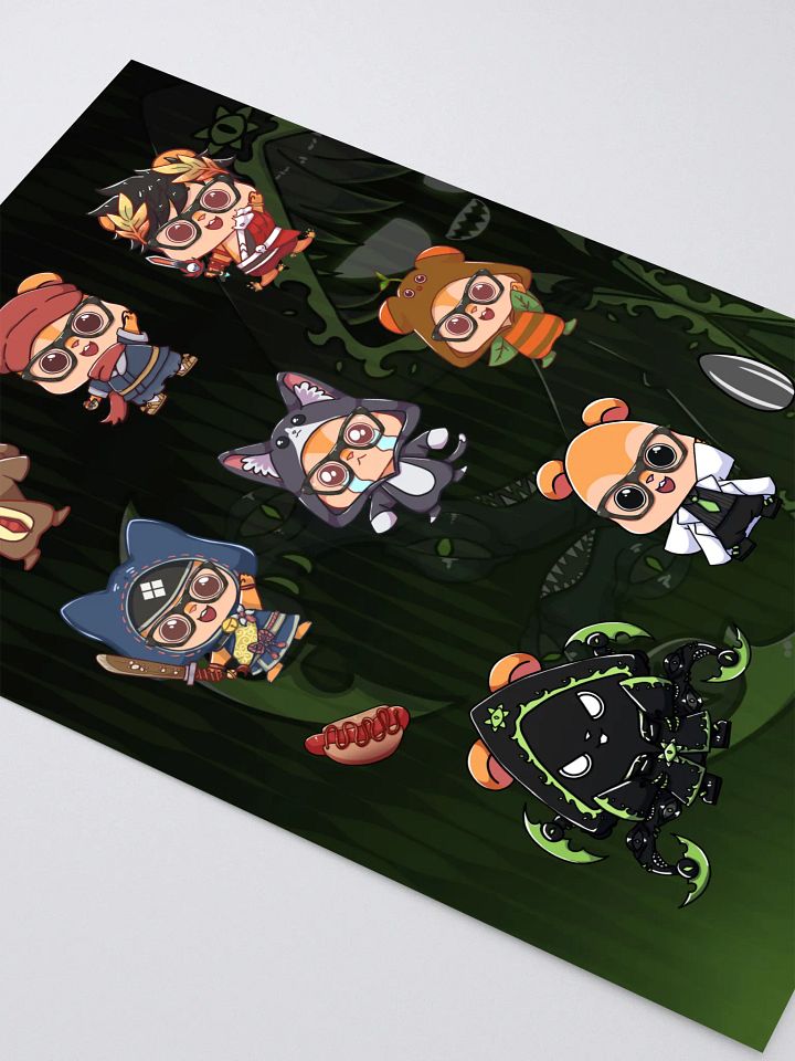 Kuma Cosplay Sticker Set product image (2)