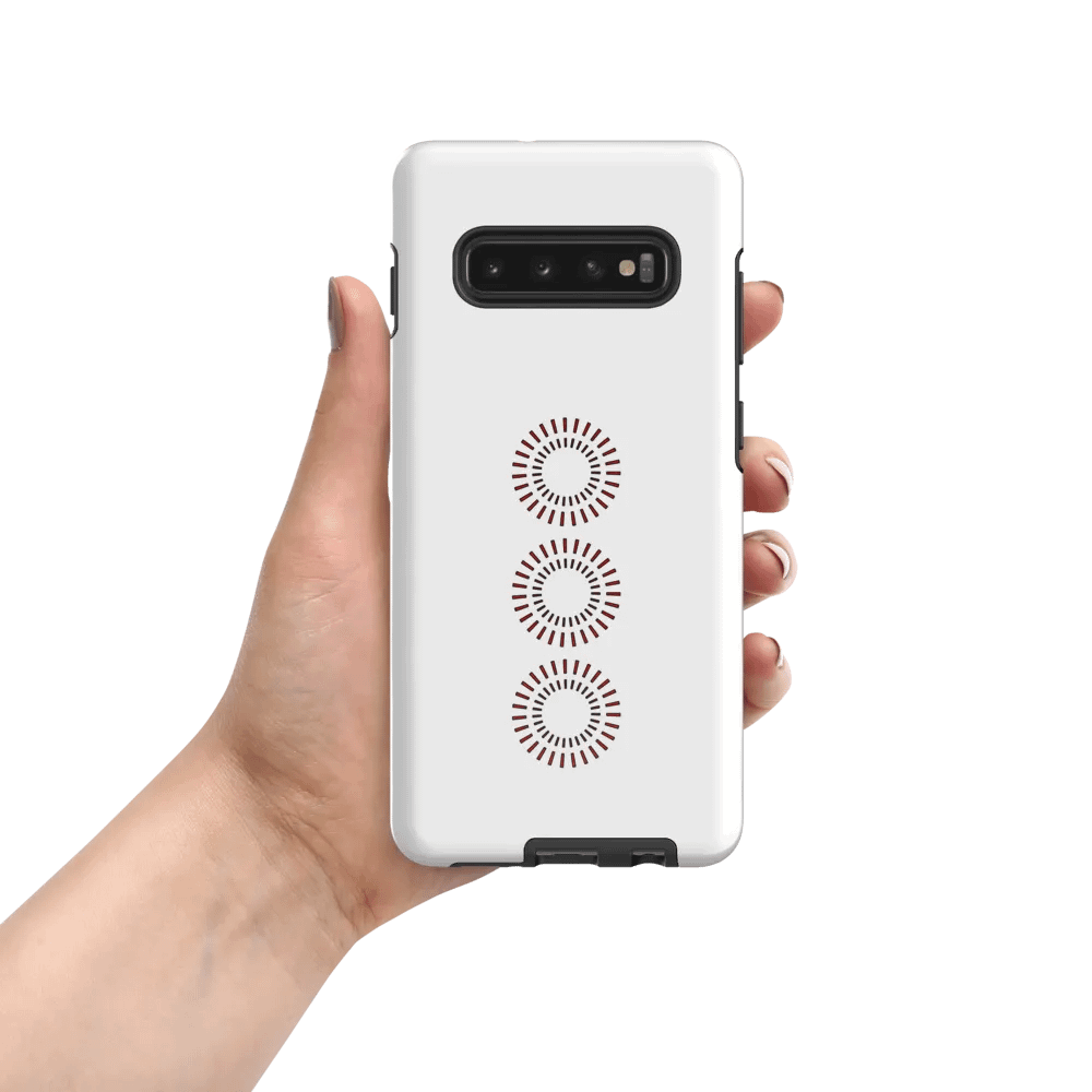 Red Circle Tough Case for Samsung® product image (55)