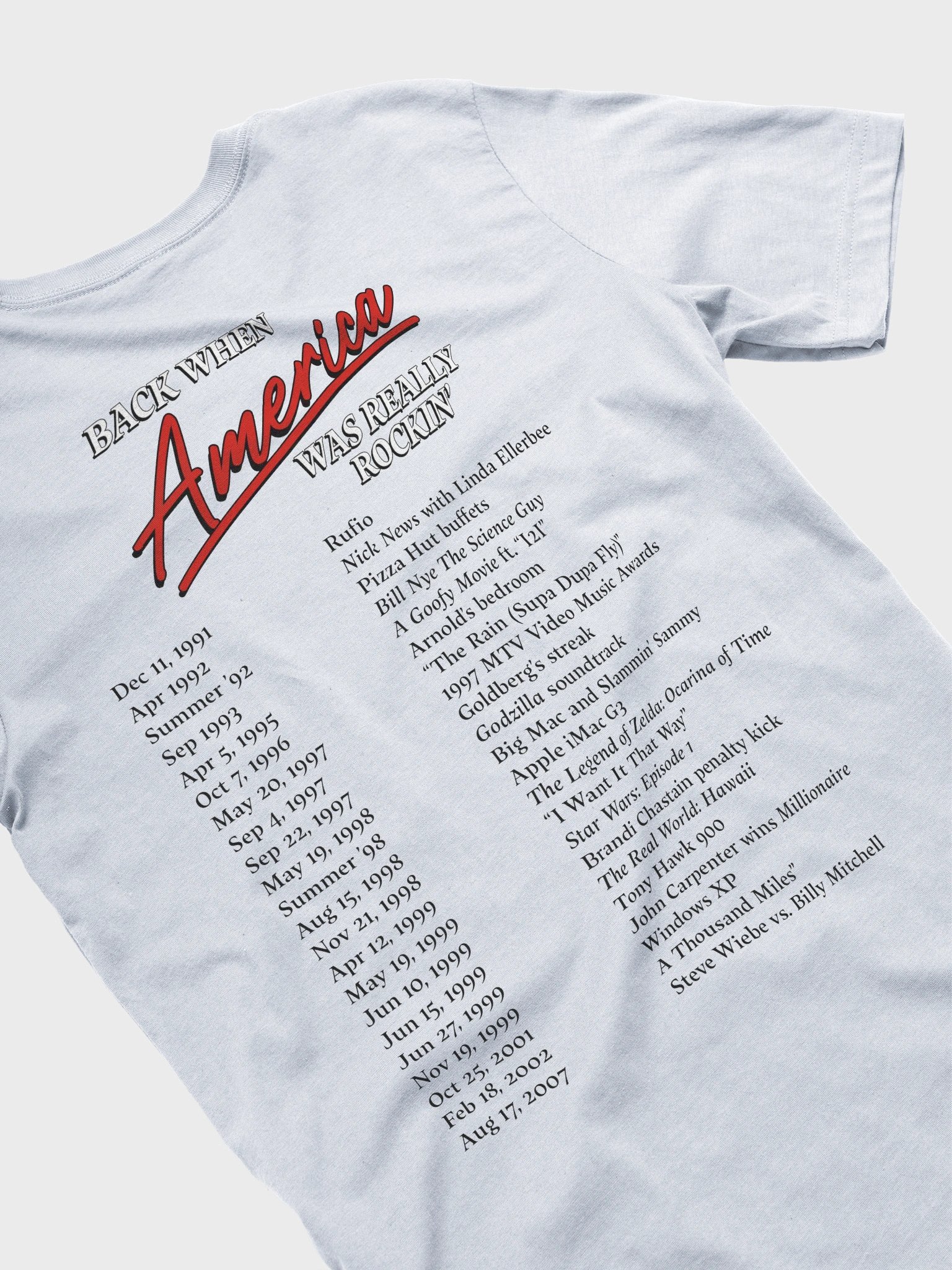 Back When America Was Really Rockin' T-Shirt product image (1)