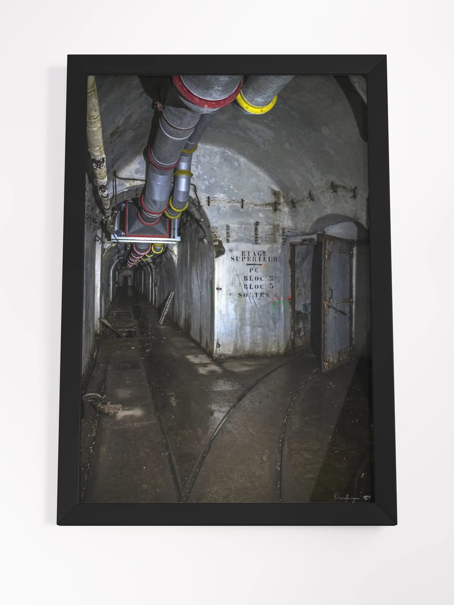 Print Fine Art - The Forgotten Bunker - Abandoned Underground Fortification product image (8)