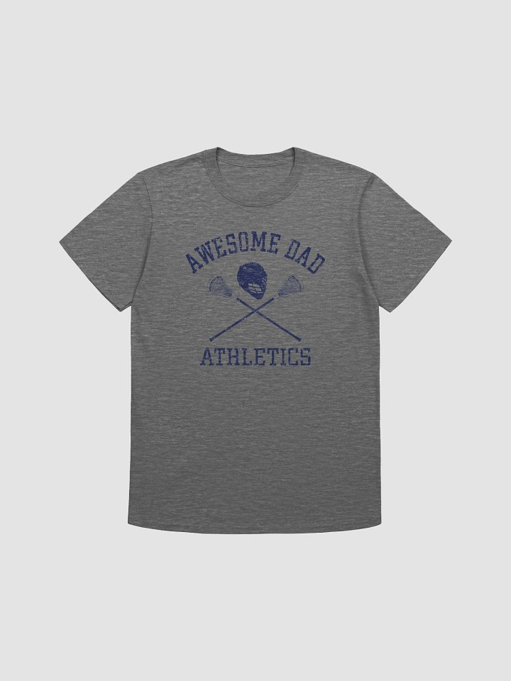 Awesome Dad Athletics Lacrosse Dominating Gifts for Dads T-shirt product image (1)