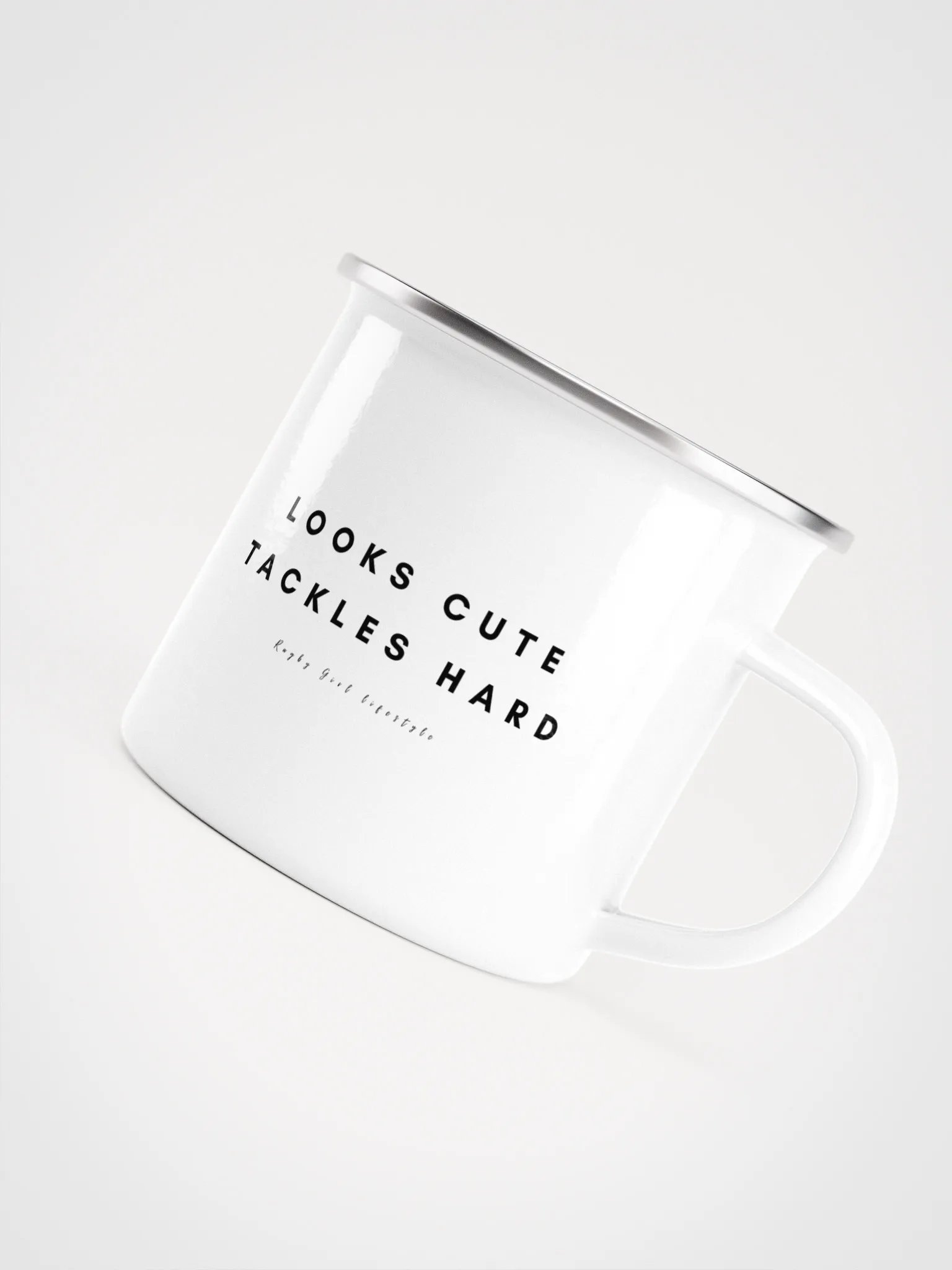 LOOKS CUTE - TACKLES HARD Mug product image (5)