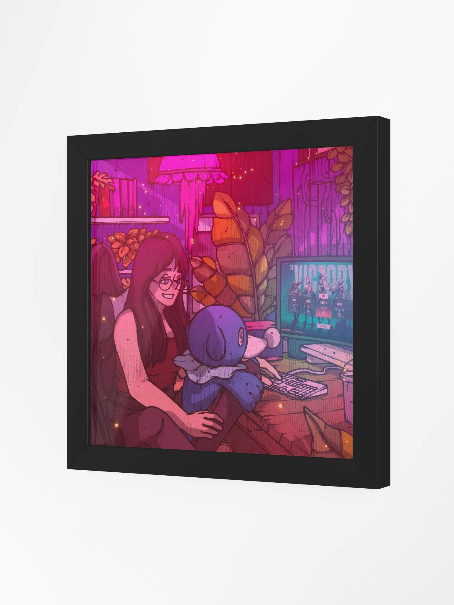 Mipha & Buddy | Poster + Frame product image (2)
