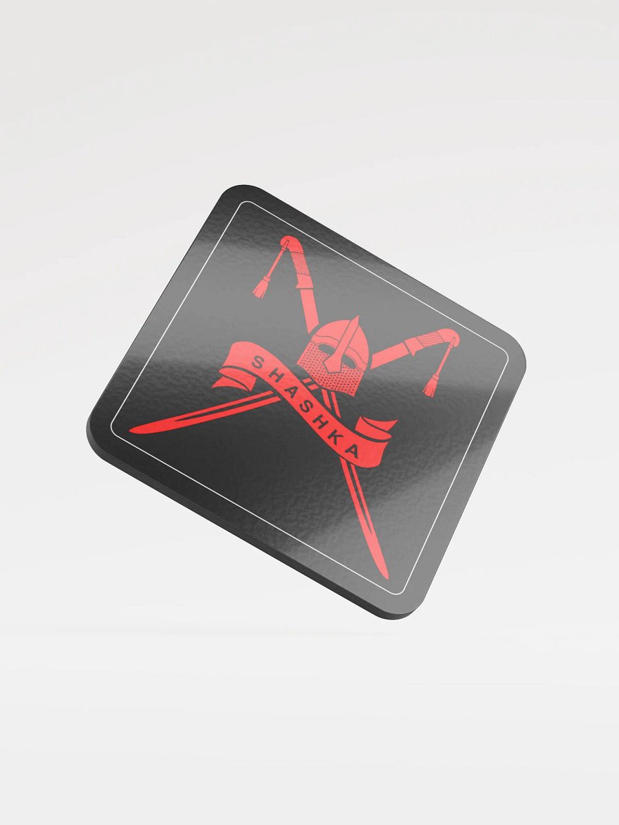Red Shashka Coaster product image (1)