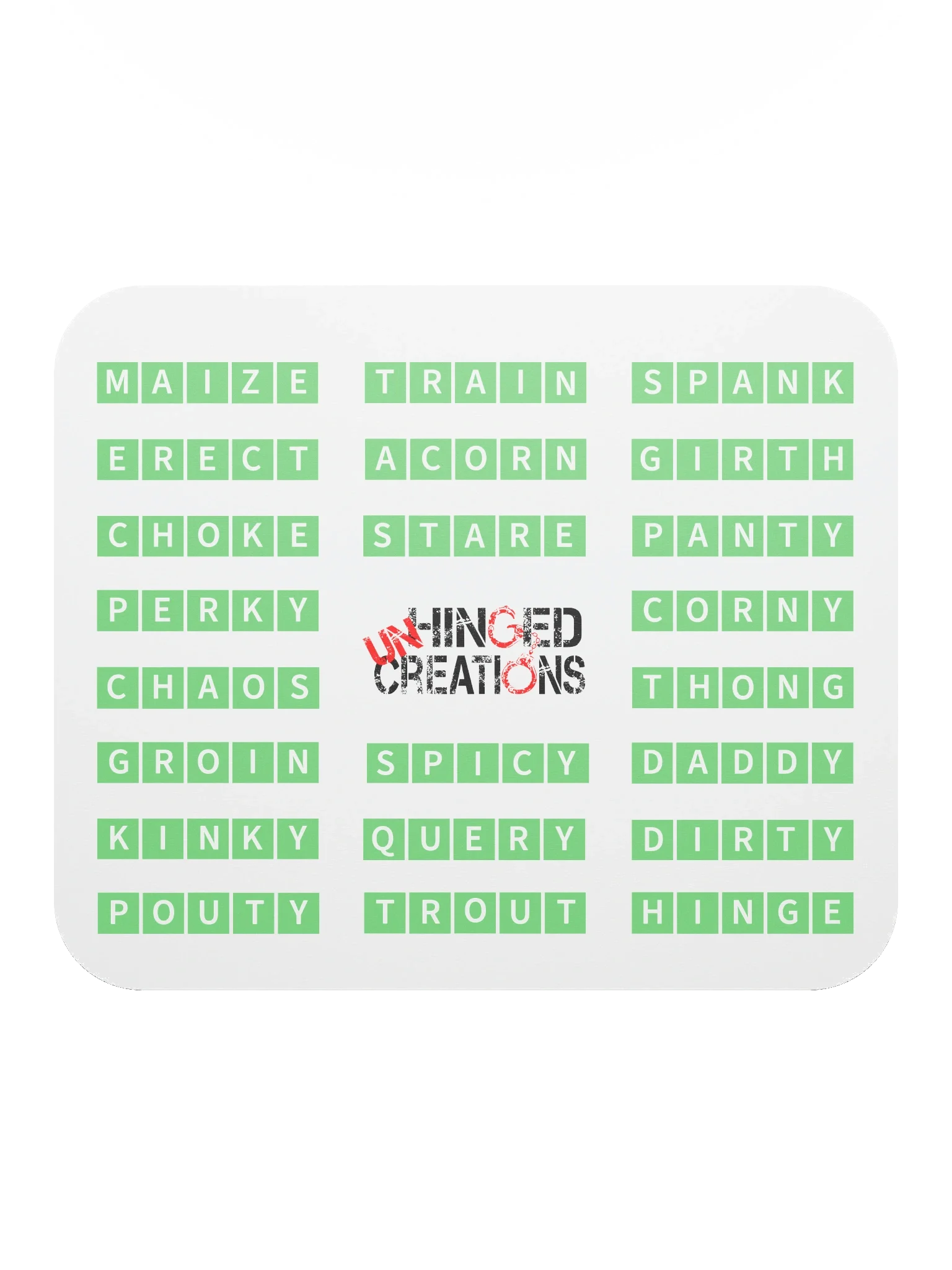 Multi Word Mousepad - White product image (2)