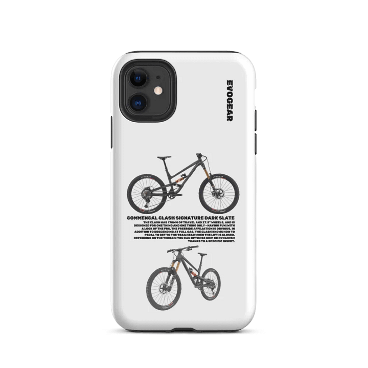 White Clash Signature Dark Slate iPhone Case product image (47)