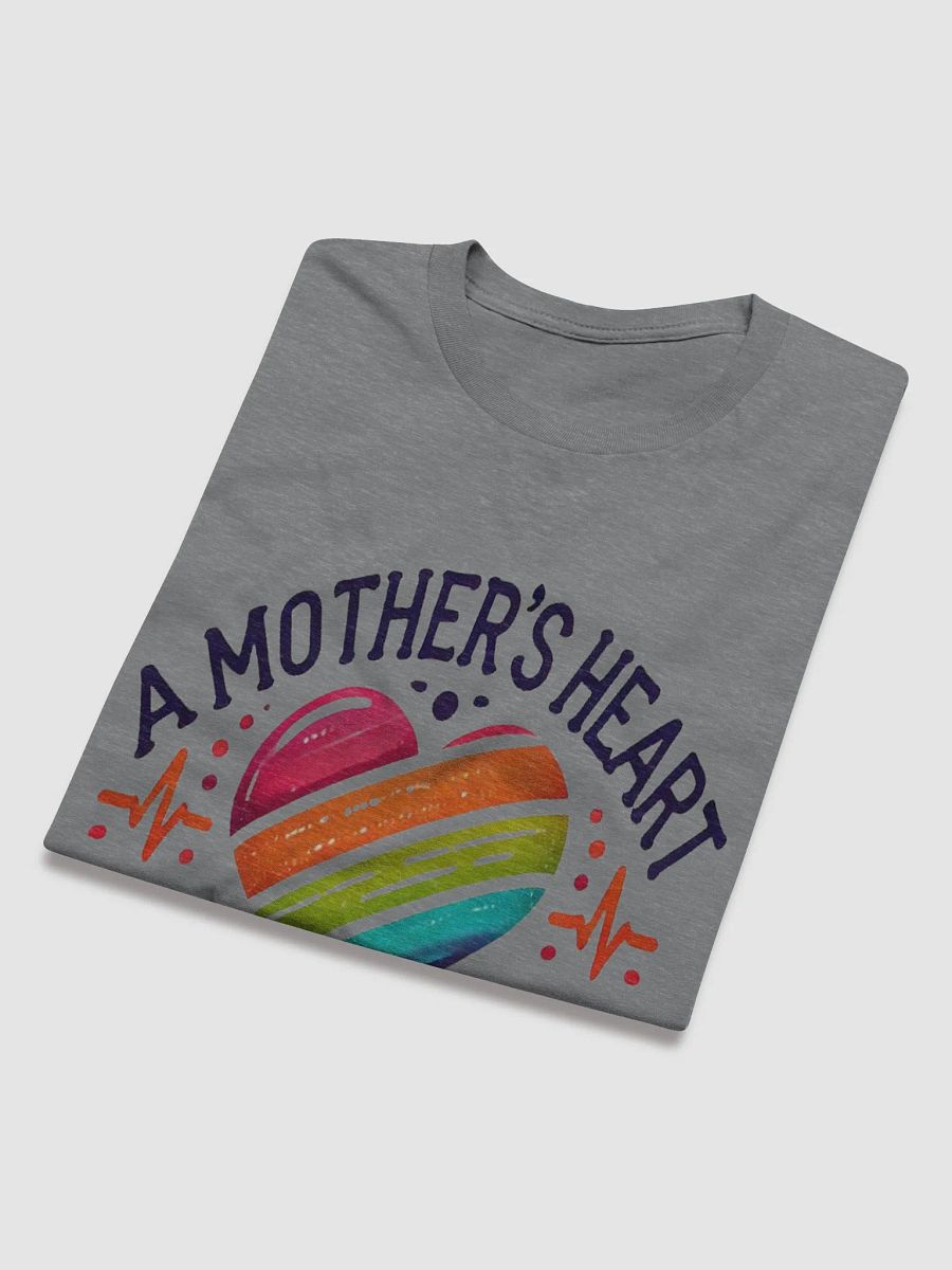 Mother's Heart Striped T-Shirt product image (16)