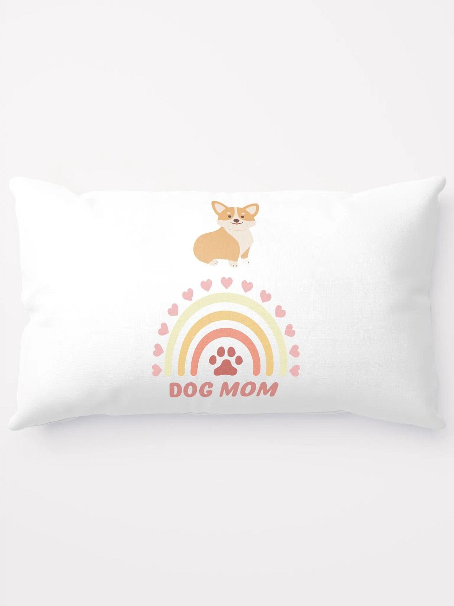 Rainbow Corgi Dog Mom Pillow product image (10)