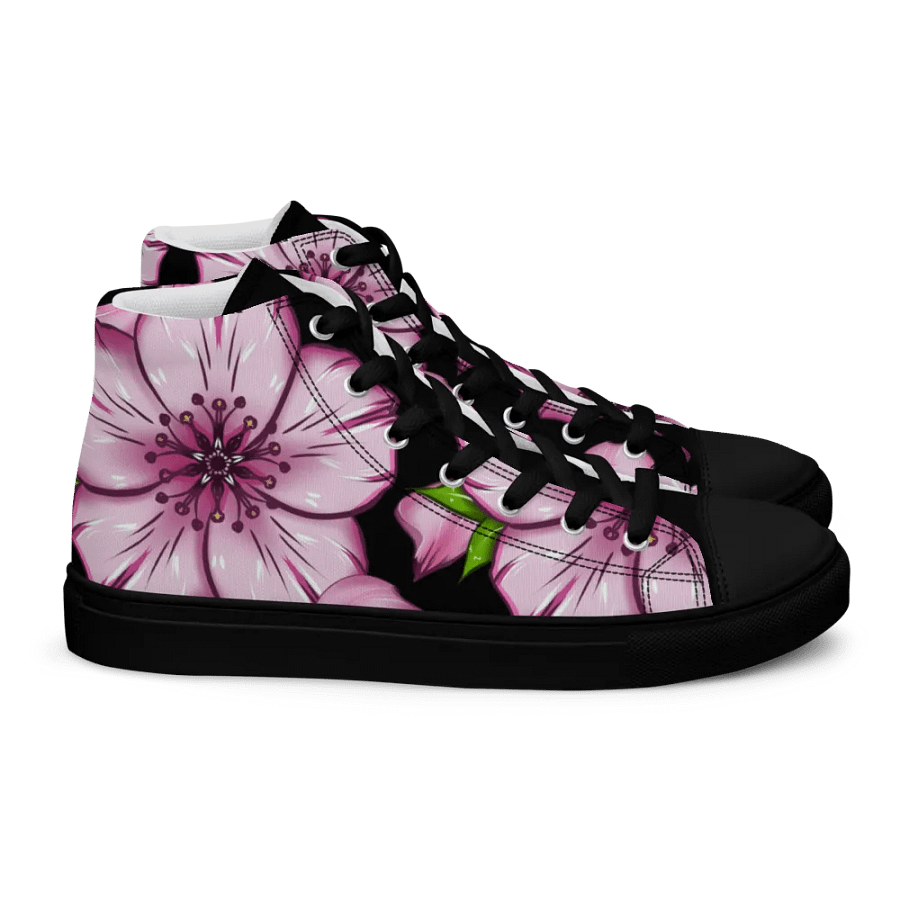Blossomz & Petalz - Men's High Tops Canvas Shoes product image (2)