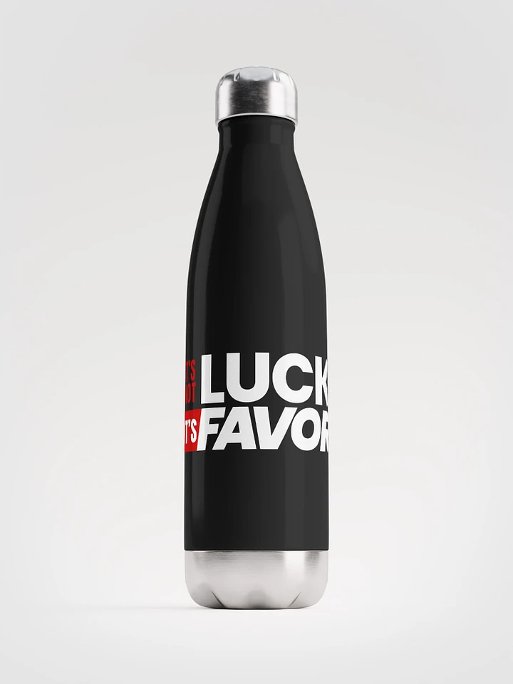 It's Not Luck, It's Favor - Stainless Steel Water Bottle product image (1)