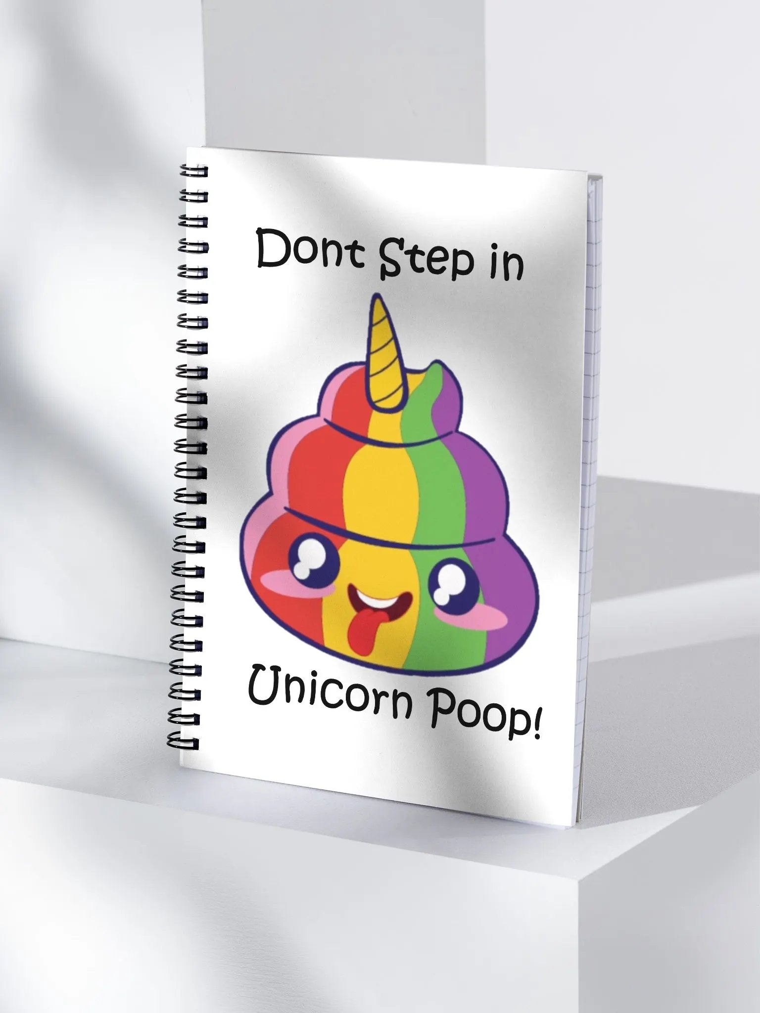 Unicorn Poop notebook product image (4)