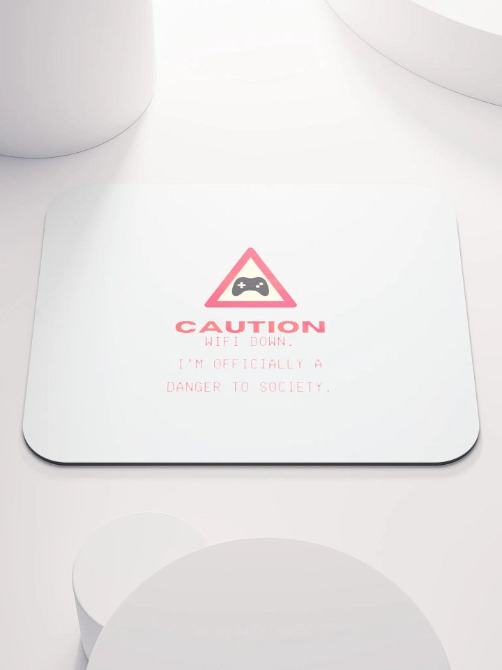 Danger Zone Mouse Pad product image (1)