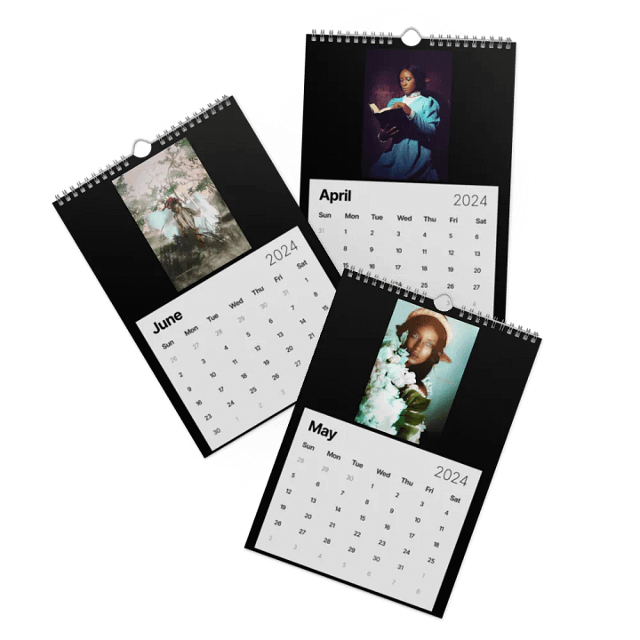 Black Fae Calendar product image (2)