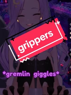 ⋆.˚ ☽ .⭒˚Grippers˚⭒. ☾ ˚ .⋆ #twitchstreamer #catgirl #vtuberuprising #vtuber #cat #alicat_vt #lewdtuber 