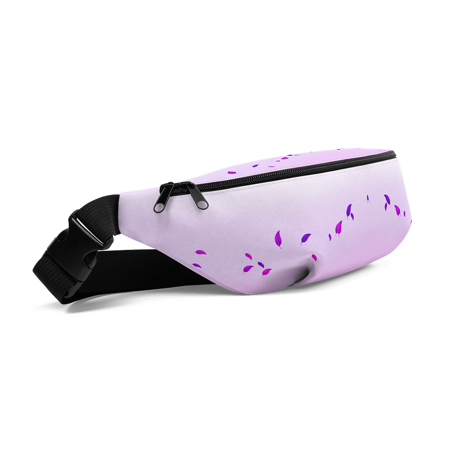Pink Leaves In The Wind Fanny Pack product image (2)