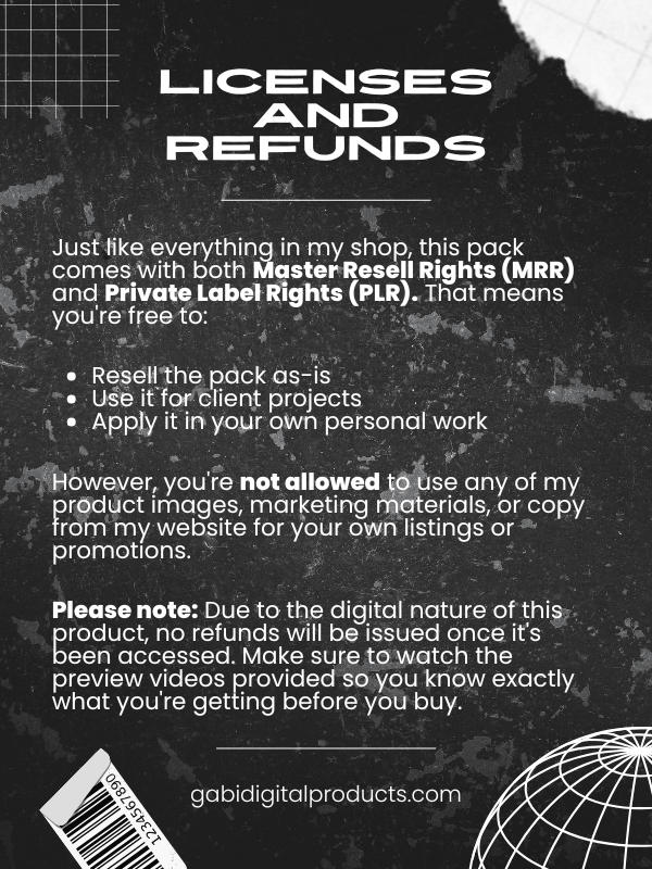 MRR/PLR Premiere SPECIAL EFFECTS Presets product image (12)