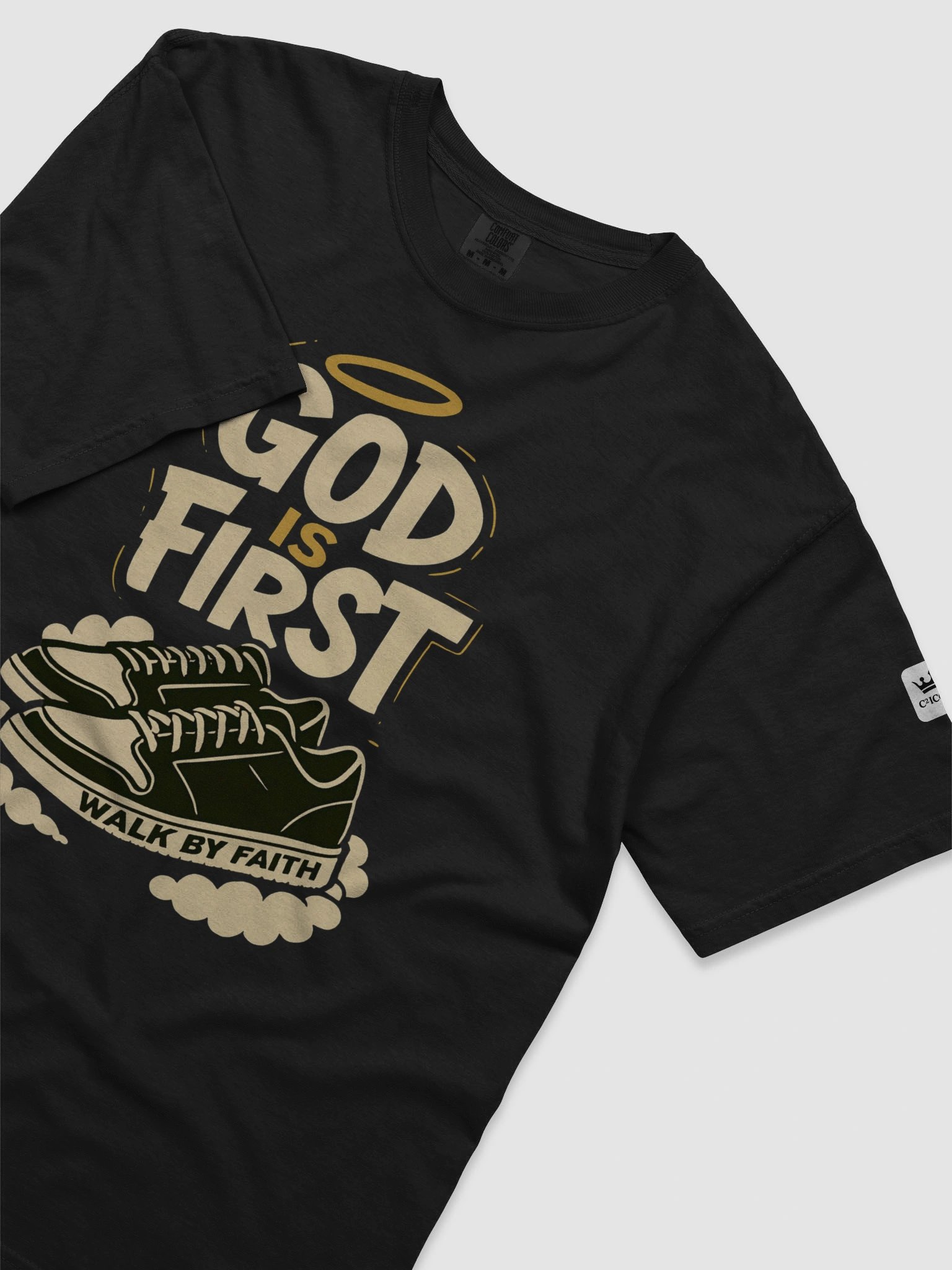 God Is First Graphic T-Shirt product image (5)