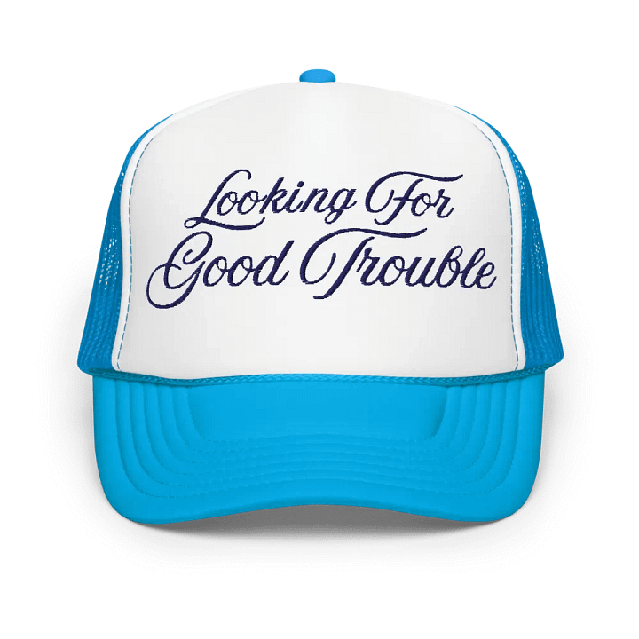 Resistors, Looking for Good Trouble, Light Embroidered Cap product image (1)