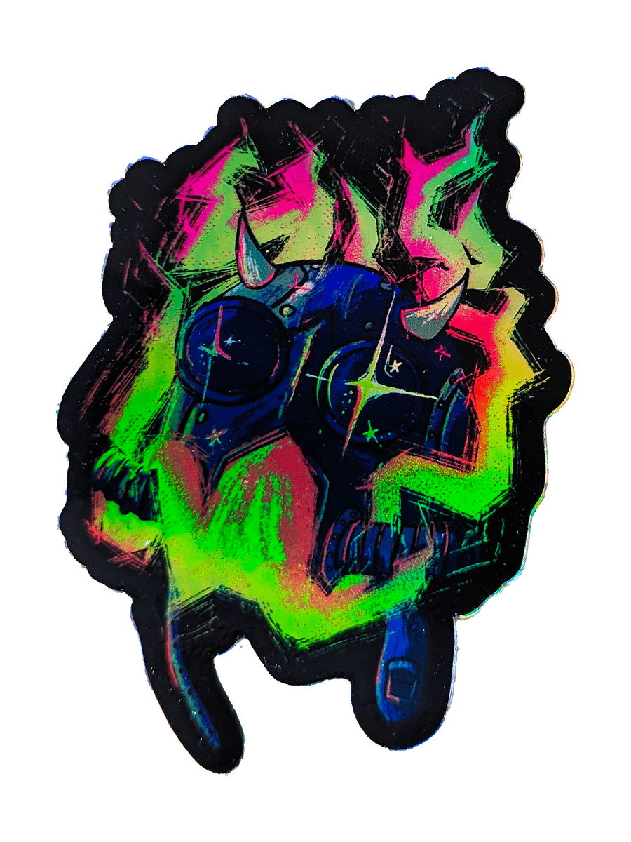 Holographic Ghoul Sticker product image (2)