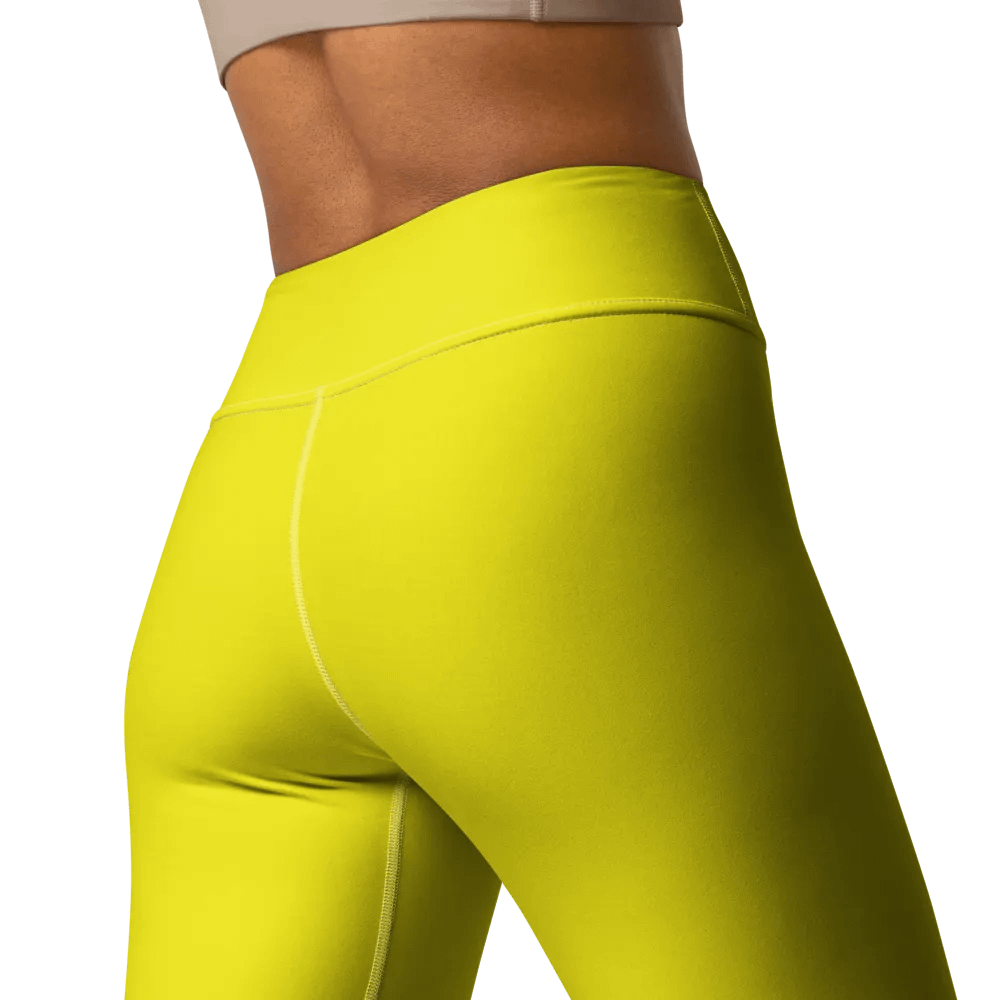 Lemon Yellow Yoga Leggings product image (7)
