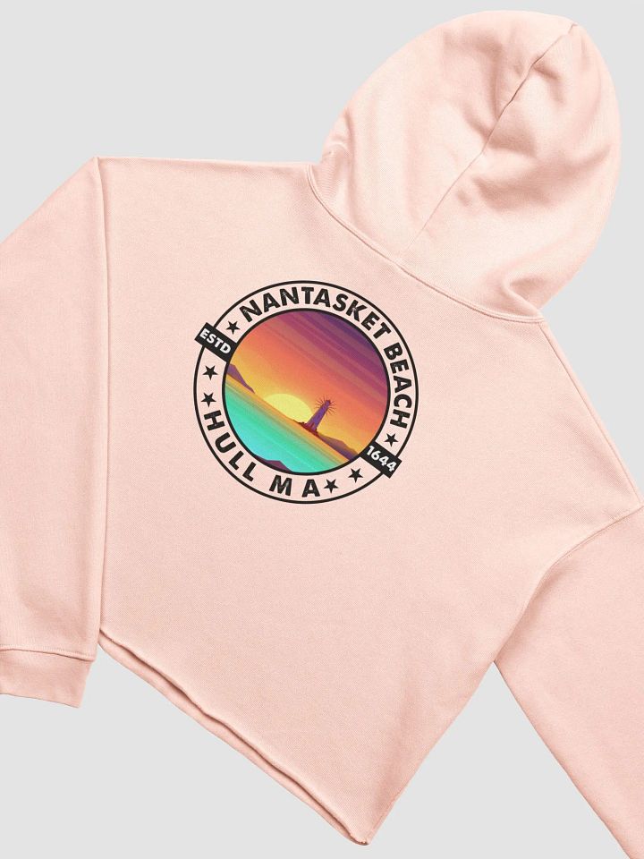 Life's a Peach - Nantasket Beach Crop Hoodie product image (2)