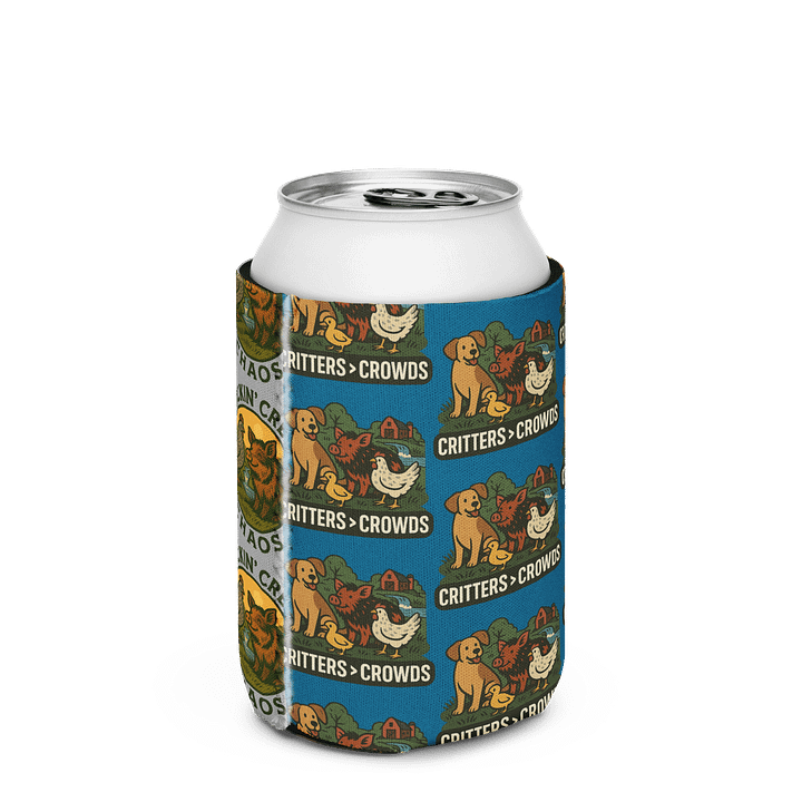 Critters over Crowds Can Cooler product image (2)