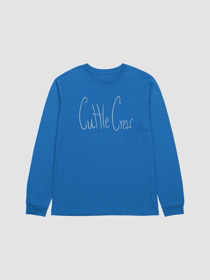 Cuttle Crew (scribble text)- long sleeve tee product image (14)