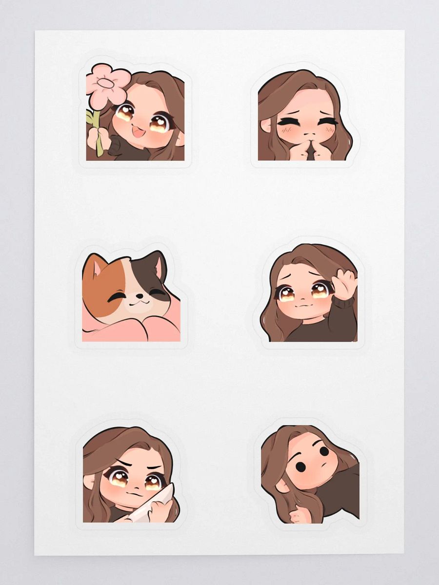Lidyuh Emote Sticker Sheet product image (3)