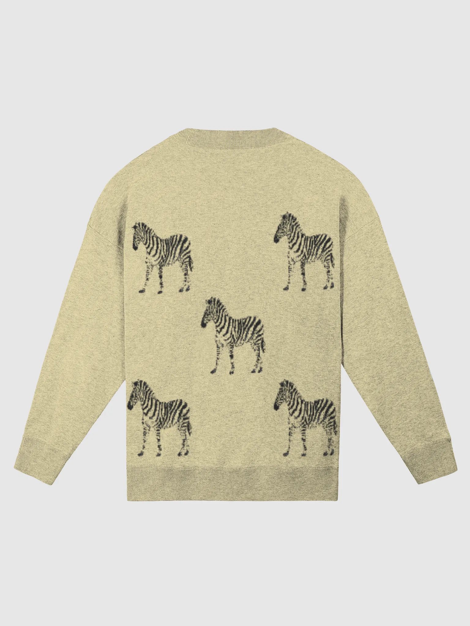 Mellow Yellow Zebra Sweater product image (8)