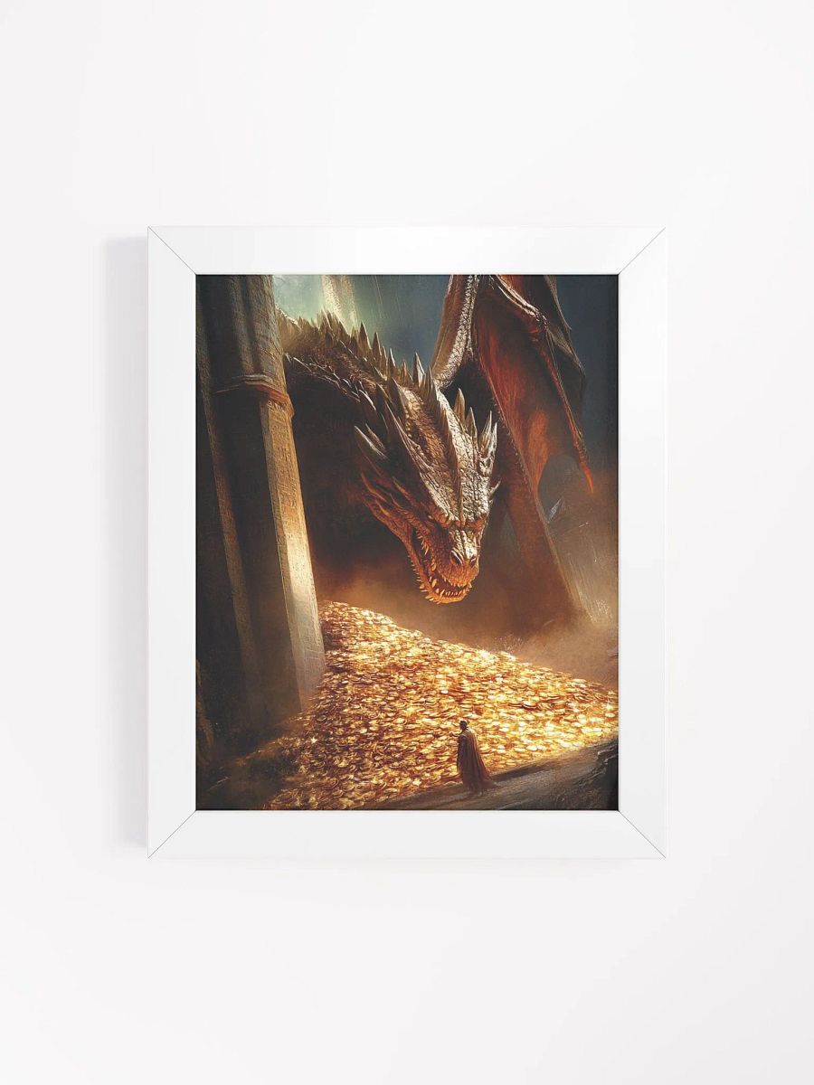 The Dragon’s Hoard - Framed High-Quality Matte Poster product image (70)