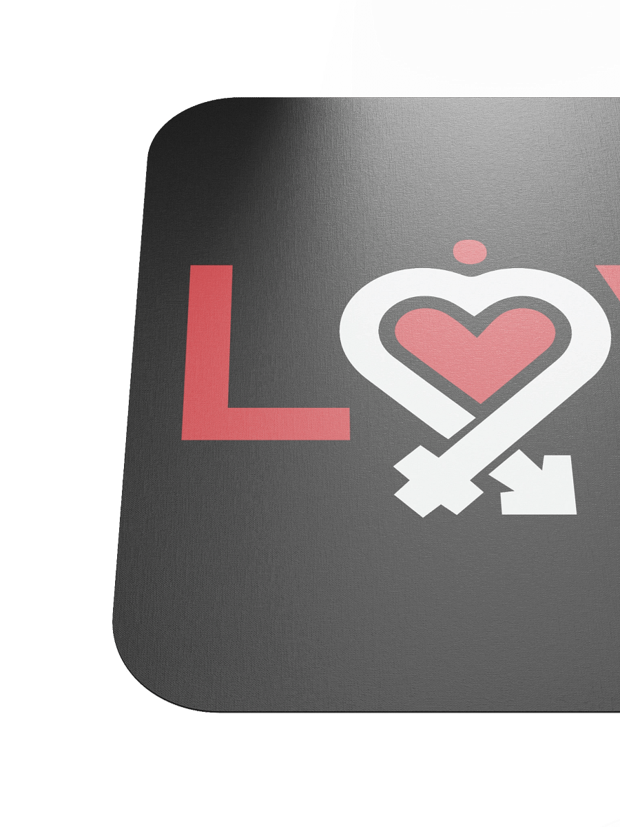 L2A 2025 Logo Small Black Mousepad product image (8)