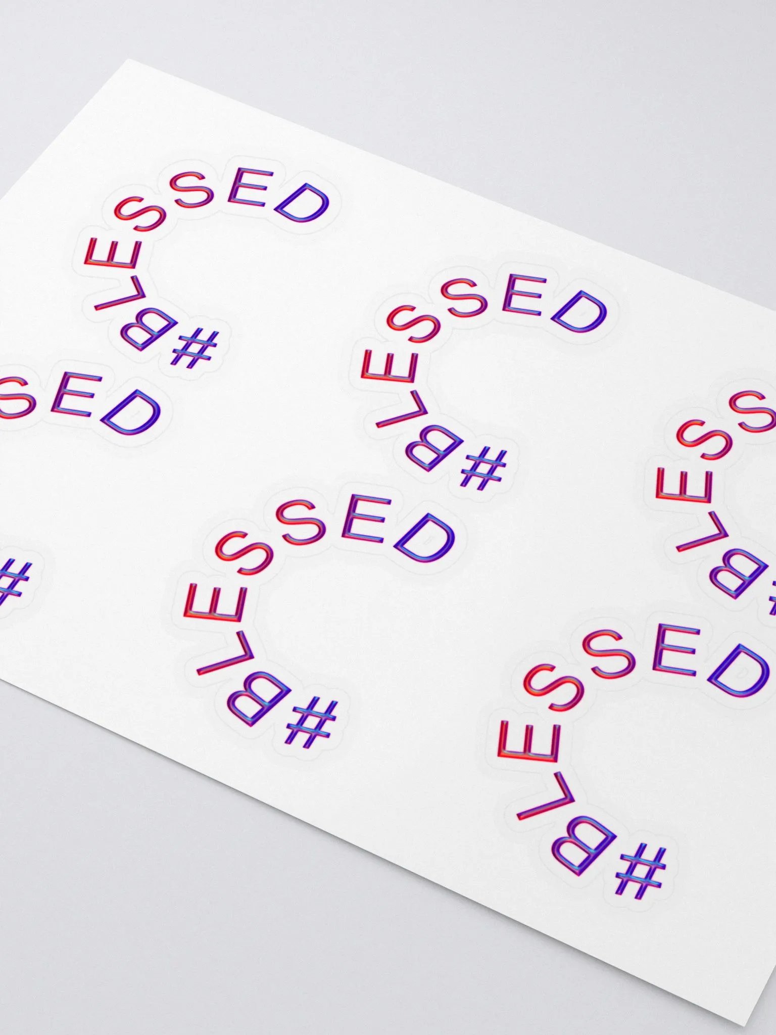 Blessed Sticker Sheet product image (2)
