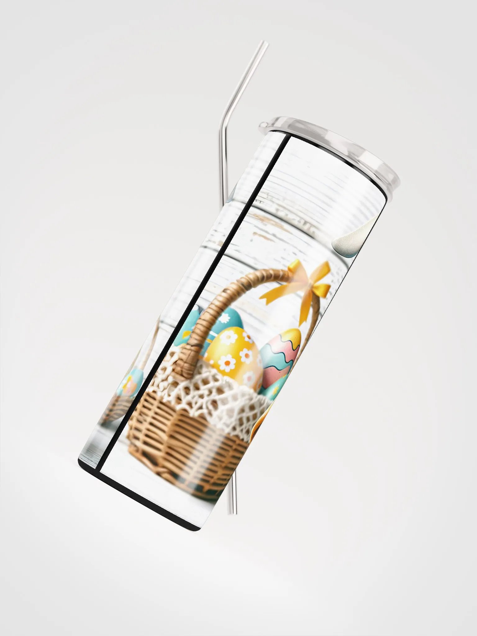 Bunny Hat Gnome Stainless Steel Tumbler product image (8)